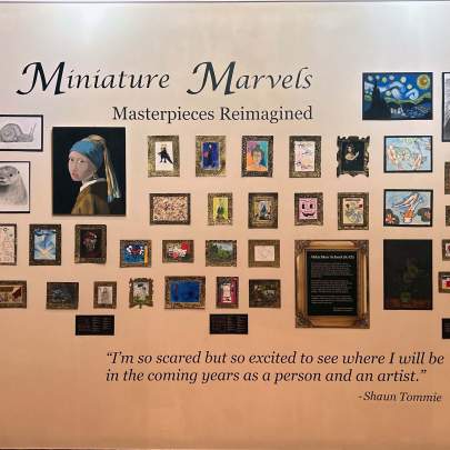 Miniature Marvels Masterpieces Reimagined